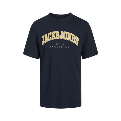 Abbildung von JACK &amp; JONES JJECALEB Varsity Tee SS O Neck NOOS