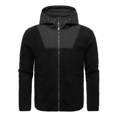 Abbildung von Ragwear ADAR Fleecejacke, Herren, Größe: Medium, Black