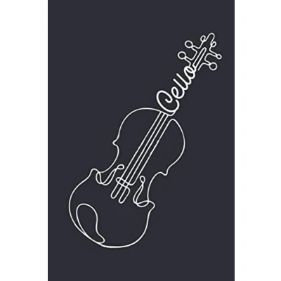 Abbildung von Cello Notizbuch: Ein perfektes Geschenk für alle Spieler