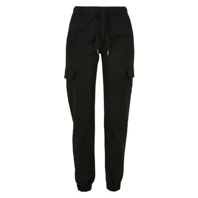 Abbildung von Urban Classics HIGH Waist Cargohose, Damen, Größe: XS, Black