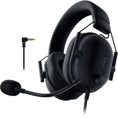Abbildung von Razer Blackshark V2 X (Xbox) Kabelgebundenes E Sport Headset für Konsole Xbox SX (250g, Kardioiden Mikrofon, 50mm Treiber, Passive Geräuschunterdrückung, 3,5mm Anschluß) Schwarz