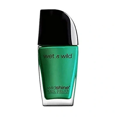 Abbildung von wet n wild, Wild Shine Nail Color, Nagellack ohne Formaldehyd, Toluol und Phthalate, langanhaltende Formel die schnell trocknet, Be More Pacific