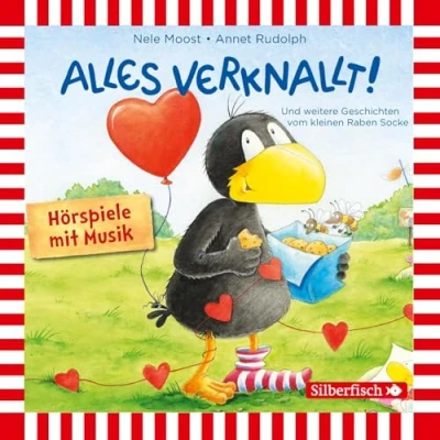 Abbildung von Alles verknallt!, wach?, gelernt! (Der kleine Rabe Socke): 1 CD