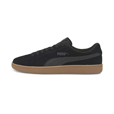 Abbildung von Puma Unisex Smash v2 Low Top, Black Black, 40 EU