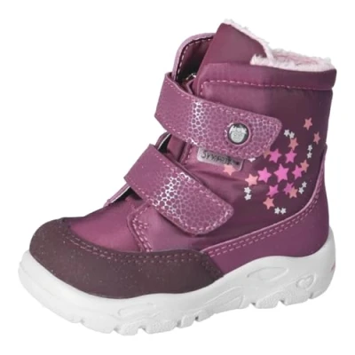 Abbildung von RICOSTA Mädchen Winterstiefel Milena, Kinder Lauflernschuhe, Weite: Weit, lose Einlage, Sympatex, vegan, Winterboots, warm, Merlot (380), 24 EU