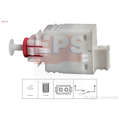 Abbildung von EPS 1.810.110 Schalter, Kupplungsbetätigung (GRA) Made in Italy OE Equivalent