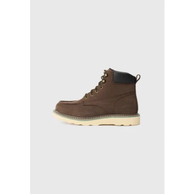 Abbildung von Skechers Kadmiel Schnürstiefelette, Herren, Größe: 42, Chocolate leather Schuhe