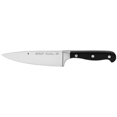 Abbildung von WMF Spitzenklasse Plus Kochmesser 30 cm, Made in Germany, Messer geschmiedet, Performance Cut, Spezialklingenstahl, Klinge 15 cm