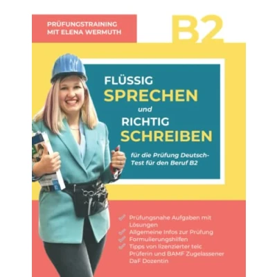Abbildung von Flüßig sprechen und richtig schreiben für die Prüfung Deutsch Test den Beruf B2
