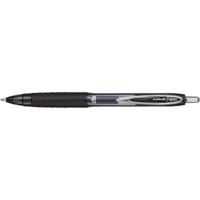 Abbildung von Uni Ball Rollerball Signo UMN 207E Gel Tinte, schwarz, 0,7 mm, 12 Stück