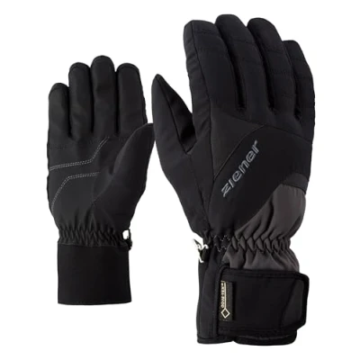 Abbildung von Ziener Erwachsene GUFFERT GTX Glove Alpine Ski Handschuhe/Wintersport Wasserdicht, Atmungsaktiv, Graphite/Black, 10