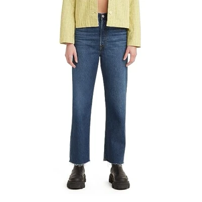 Abbildung von Levi&#039;s Damen Ribcage Straight Ankle Jeans,Noe Down,24W / 27L