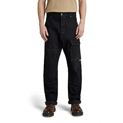 Abbildung von G Star Regular FIT Cargohose, Herren, Größe: 34x32, Pitch black