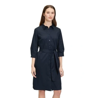 Abbildung von Betty Barclay MIT Knopfleiste Blusenkleid, Damen, Größe: 40, Dunkelblau