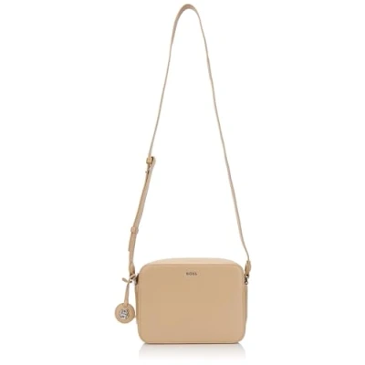 Abbildung von BOSS Liriel Crossbody Umhängetasche, Damen, Größe: One Size, Light beige