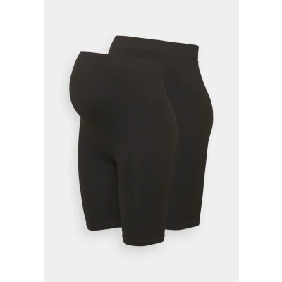 Abbildung von Vero Moda Maternity Vmmisa Biker Short 2 PACK Tights, Damen, Größe: S/M, Black