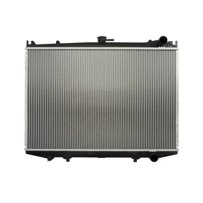 Abbildung von NRF 59114 Kühler, Motorkühlung Aluminium 648 428 32 Kühlrippen gelötet NISSAN: Pick Up