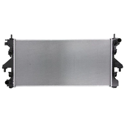 Abbildung von NISSENS 63566 Kühler, Motorkühlung Aluminium 778 369 40 Kühlrippen gelötet CITROËN: Relay II Van, PEUGEOT: Boxer Van
