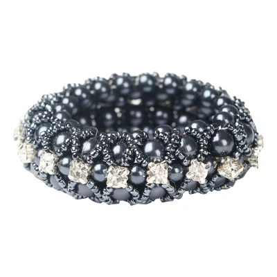 Abbildung von Horka Haarband Crystel Pearl Blau