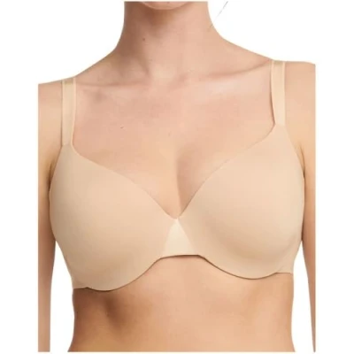 Abbildung von Chantelle Essentiall Tshirt BH, Damen, Größe: 80B, Beige doré