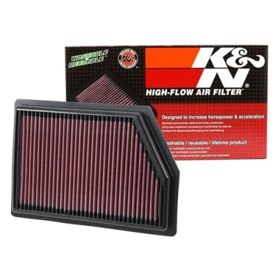 Abbildung von K&amp;N 33 5009 Motorluftfilter: Hochleistung, Prämie, Abwaschbar, Ersatzfilter,Erhöhte Leistung, 2014 2018 (Cherokee)
