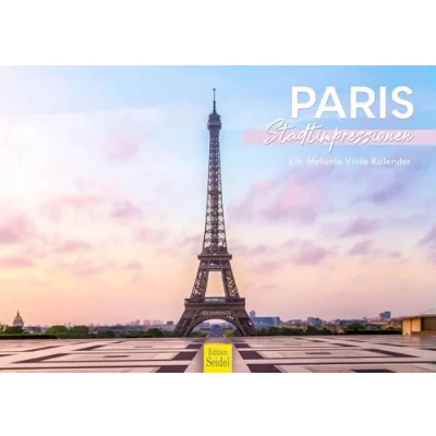 Abbildung von Edition Seidel Premium Kalender Paris Stadtimpressionen 2025 Format DIN A3 Wandkalender Frankreich Eiffelturm Triumphbogen Champs Élysées Pont Neuf Metropole Skyline Melanie Viola