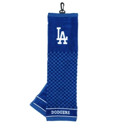 Abbildung von Team Golf Damen 96310 Los Angeles Dodgers Handtuch, Bestickt, Verschiedene Teamfarben, Einheitsgröße