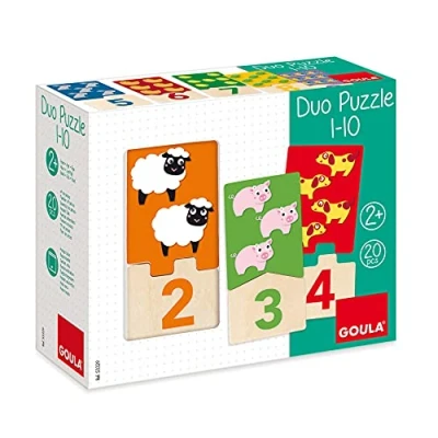 Abbildung von Jumbo Spiele Goula D53329 Holzpuzzle Duo