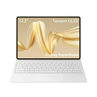 Abbildung von HUAWEI MatePad Pro 12.2“ PaperMatte EditionTablet, 2.8K Tandem OLED FullView Display, Bildwiederholfrequenz von 144 Hz, 12GB+512 GB, Glide Keyboard，10.100 mAh Akku，Professionelle GoPaint App, Gold