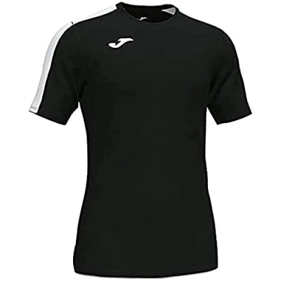 Abbildung von Joma Herren Academy T Shirt Set mit kurzen rmeln, Schwarz / Weiß, M EU