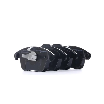 Abbildung von BREMBO P 61 086 Bremsbelagsatz exkl. Verschleißwarnkontakt mit Kolbenclip ohne Zubehör CITROËN: C4 I Grand Picasso, Picasso 1, II Hatchback