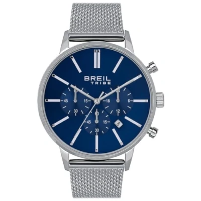 Abbildung von Breil Chronograph, Herren, Größe: One Size, Argento