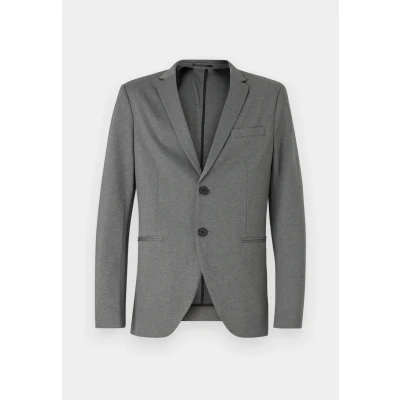 Abbildung von Jack &amp; Jones Premium Jjejaxon Anzugsakko, Herren, Größe: 54, Dark grey melange
