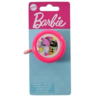 Abbildung von Barbie Fahrradklingel Kinder kleine Geschenke für Mädchen Fahrrad Zubehör Outdoor Spielzeug Klingel Fahrradglocke Mattel Glocke