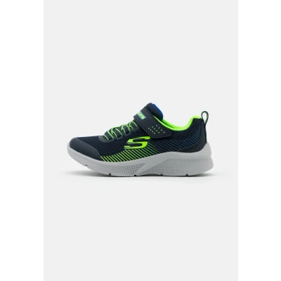 Abbildung von Skechers Microspec Sneaker low für Kinder, Größe: 30, Navy/lime/blue Schuhe