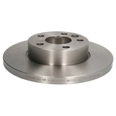 Abbildung von KRAFT 6040300 Bremsscheibe 282, 282,0 18,0 5 voll VOLKSWAGEN: Transporter 4 Bus,