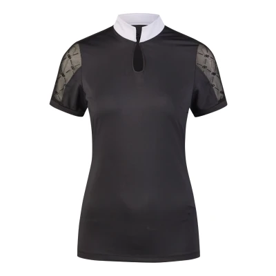 Abbildung von Pikeur Turniershirt Selection Cut Out SchwarzVerkauft von Agradi