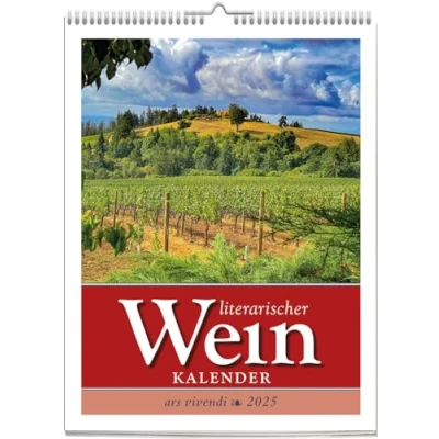Abbildung von Literarischer Wein Kalender 2025: Wochenkalender mit Zitaten Entdecke jeden Tag neue Geschmackserlebnisse und inspirierende Weisheiten in unserem Weinliebhaber