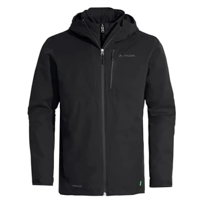 Abbildung von Vaude 3IN1 Miskanti Trainingsjacke, Herren, Größe: Large, Black