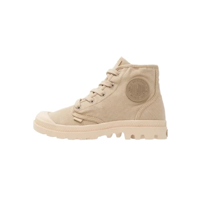 Abbildung von Palladium Vegan Pampa Sneaker high, Damen, Größe: 39, Sahara/ecru Schuhe
