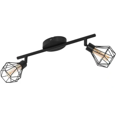 Abbildung von Eglo 32766 Spotleuchte LED ZAPATA 1 schwarz amber L:36cm B:6,5cm