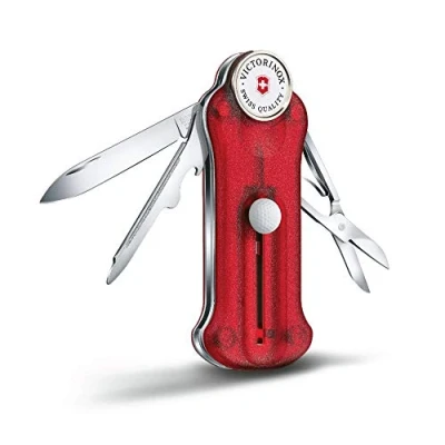 Abbildung von Victorinox Schweizer Taschenmesser, Golf Tool, Multitool, Outdoor, 10 Funktionen, Klinge, Reparatur Werkzeug, Ballmarkierer