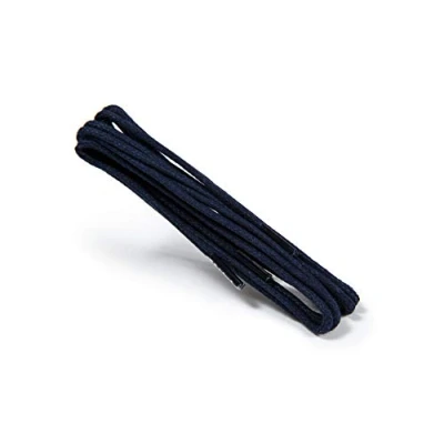 Abbildung von Kaps Runde, dünne Schnürsenkel, gewachst, 2 mm, aus Baumwolle für Freizeit Schuhe