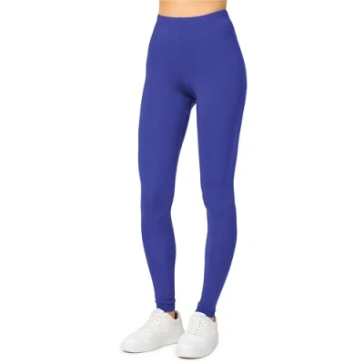 Abbildung von Merry Style Damen Lange Leggings aus Viskose MS10 143 (Kobalt, M)