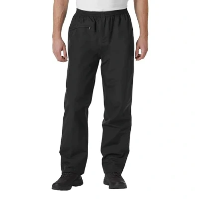 Abbildung von Wasser und winddichte Helly Hansen Standard Dubliner Herren Regenhose, Schwarz, Größe L.