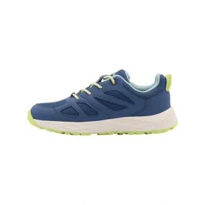 Abbildung von Jack Wolfskin Woodland 2 Unisex Hikingschuh für Kinder, Größe: 38, Evening sky Lederimitat/textil