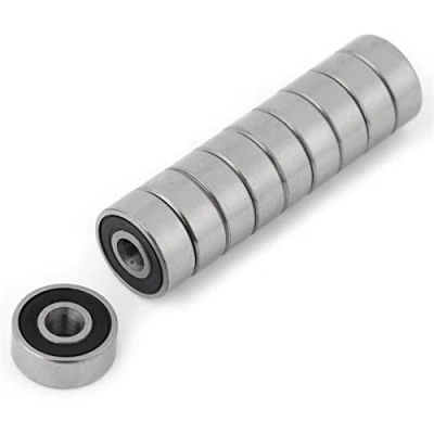 Abbildung von Miniatur Stahl Kugellager 623 2Rs, doppelt gummiversiegelter Stahl, Rillenkugellager 3 x 10 4 mm, Stück