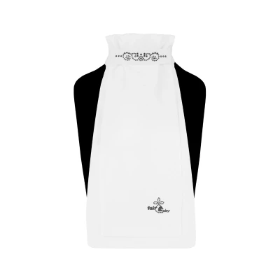 Abbildung von Fair Play Plastron Andrea Chic Weiß/Schwarz S