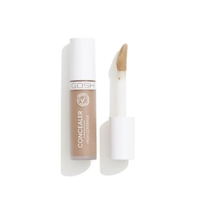 Abbildung von GOSH Concealer High Coverage 006 Honey I Hohe Deckkraft Flüssig zum Abdecken von Augenringen, Rötungen &amp; Unreinheiten für empfindliche Haut langanhaltend Vegan Pickel Abdeckstift