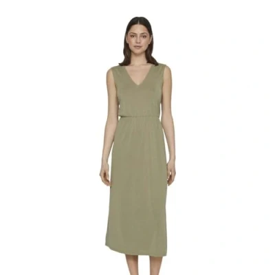 Abbildung von VIMODALA V Neck S/L MIDI Dress NOOS